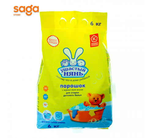 Порошок Ушастый нянь 6кг.