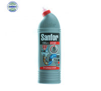 Средство для очистки канализационных труб Sanfor 1000мл.