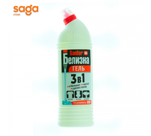 Средство комплексным действием Белизна-SANFOR 1000мл.