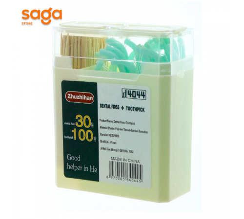 Зубочистка 2в1 4044.