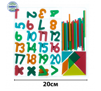 Развивашка из дерево Учимся считать 92721