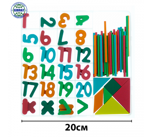 Развивашка из дерево Учимся считать 92721