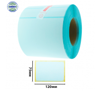 Термоэтикетки для термопринтера и весов, размер-75*120мм.