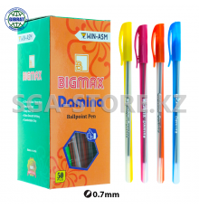 Ручка шариковая «BIGMAX Damina», в коробке-50-шт, 0,7мм.