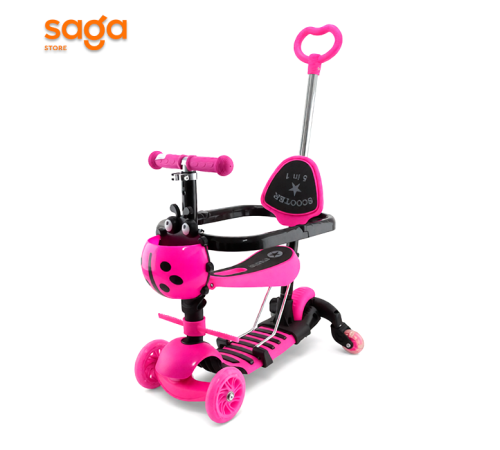 Самокат детский с защитным бортиком 5в1 SCOOTER GT- 602 1/6