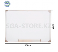 Доска магнитно-меловая 100*200см