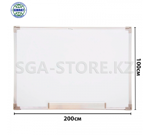 Доска магнитно-меловая 100*200см
