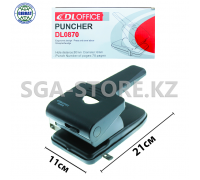 Дырокол "DL Office", до 70 листов, диаметр-6мм. 0870