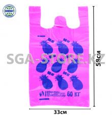 Пакет/Майка-60кг "Арман", в мешке-40 пачек, в пачке-50шт.