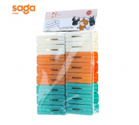 Прищепки цветные в упаковке, 16 шт. 1/144 1883