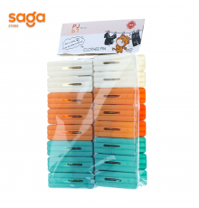 Прищепки цветные в упаковке, 16 шт. 1/144 1883