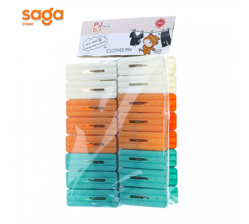 Прищепки цветные в упаковке, 16 шт. 1/144 1883