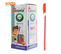 Ручка шариковая, красный, Обама/Obama"Line", 0,7мм, в коробке 50/1000/4000