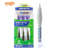 Корректирующий ручка/Штрих "Актан", 12мл, в блоке-12шт. 195