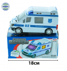Машина Полиция музыкальная 02.