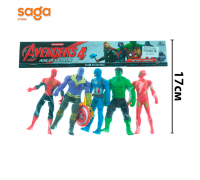 Игровые фигурки Супергерои в пакете 5х 1885.