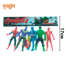 Игровые фигурки Супергерои в пакете 5х 1885.