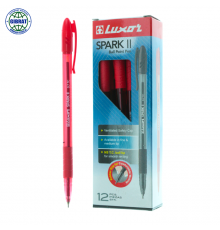 Ручка шариковая Focus Spark II, 0,7мм, красный, 31073.