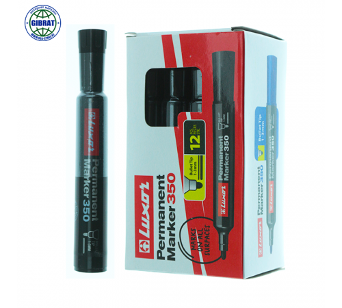 Маркер перманентный "Luxor 350", черный, 3591.