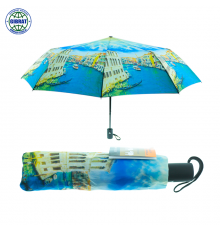 Зонтик полуавтомат Города 2417.