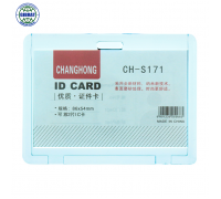 Бейдж горизонтальный, разноцветный, 86*54мм, T-S171