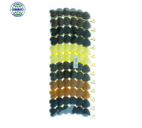 Набор заколок "Краб-Банан" в упаковке-12шт. 41-136