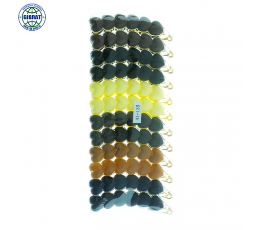 Набор заколок "Краб-Банан" в упаковке-12шт. 41-136