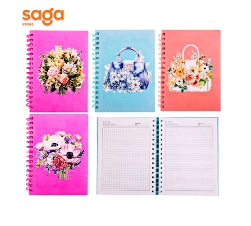 Блокнот на пружине , A5, M251129-4 1/60