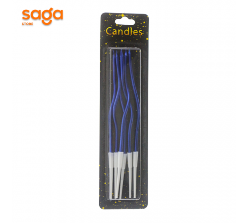 Свечи (змейка хром 6шт) для торта 1/600