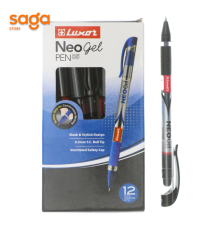 Ручка шариковая NEO GEL черный 18501 1/12