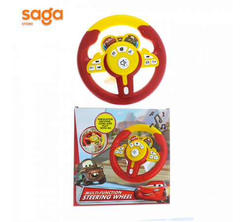 Музыкальный руль «Тачки» в коробке 9900 1/46