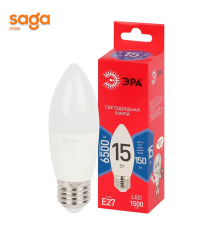 Лампочка 15w, E27, ЭРА (узкий)