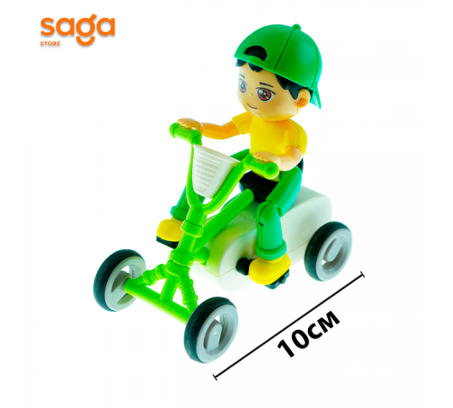 Мальчик на велосипеде 12х 958-12