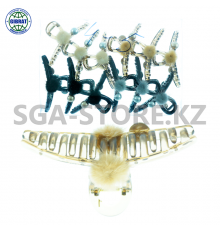 Набор заколок "Краб" в упаковке-12шт. 4-5