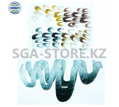 Набор заколок "Краб" в упаковке-12шт.TК 37-145