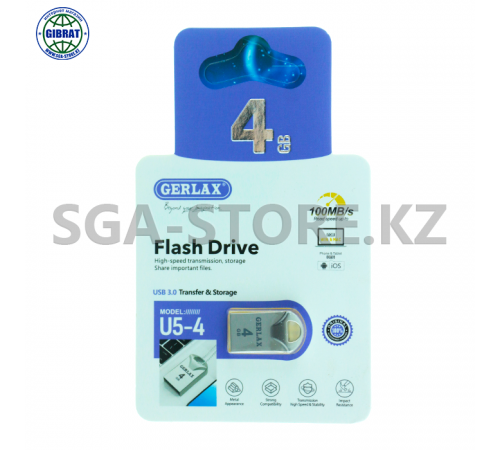 Флеш накопитель "Gerlax 3.0" 4gb