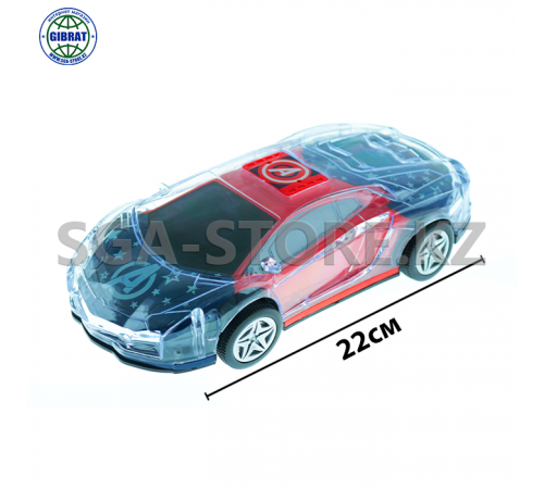 Машина Капитан америка музыкальная  014