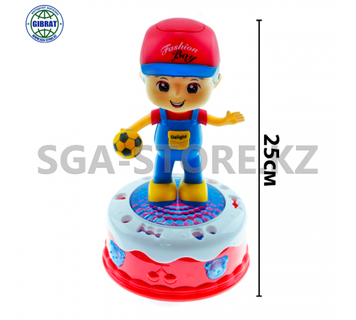 Мальчик музыкальный в коробке 338-9