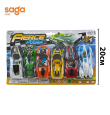 Машины спортивные Fierce power в наборе-6шт.  198-67
