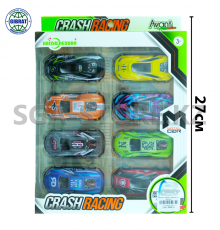 Набор машинок в коробке-8шт, 957-010