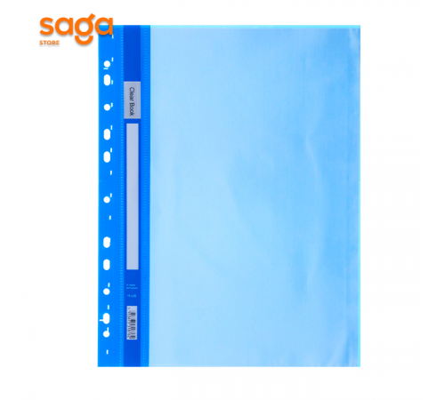 Файл L 20л (cиний) пластиковый, с вкладышами, 1/10/360