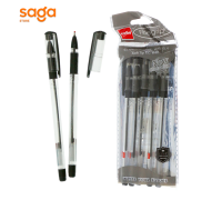 Ручка шариковая LUVA Finegrip, черная, 0,7 мм, CL 388 (500шт) цена за 5шт