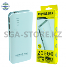 Портативная зарядка Power bank 20000 mAh Т1
