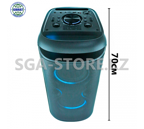 Музыкальная портативная bluetooth колонка с караоке, микрофон в комплекте DR 6616.