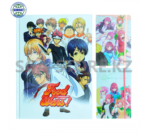 Блокнот Аниме, формат-А5, клетка, 682509