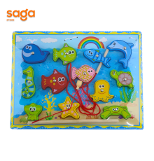 Развивашка из дерево Рыба, 61626-28