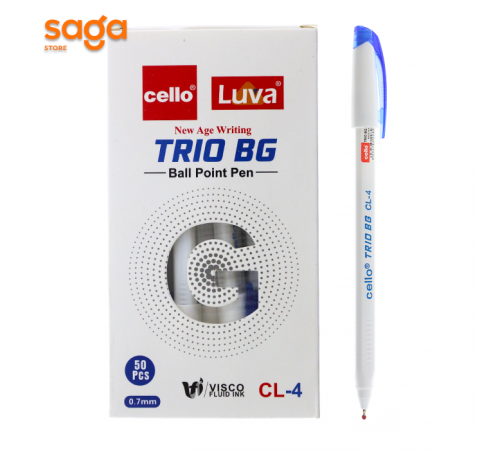 Ручка шариковая "Trio BG", 0,7mm, в упаковке-50шт.  CL-4.