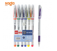 Ручка гелевая в наборе-6шт Ellott, 0,5мм, ET-801-6