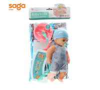 Кукла набор с посудой 004-22