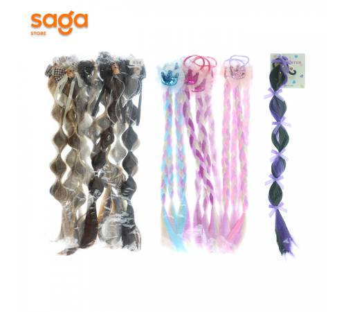 Косички цветные NY4-2. (цена за штуку)